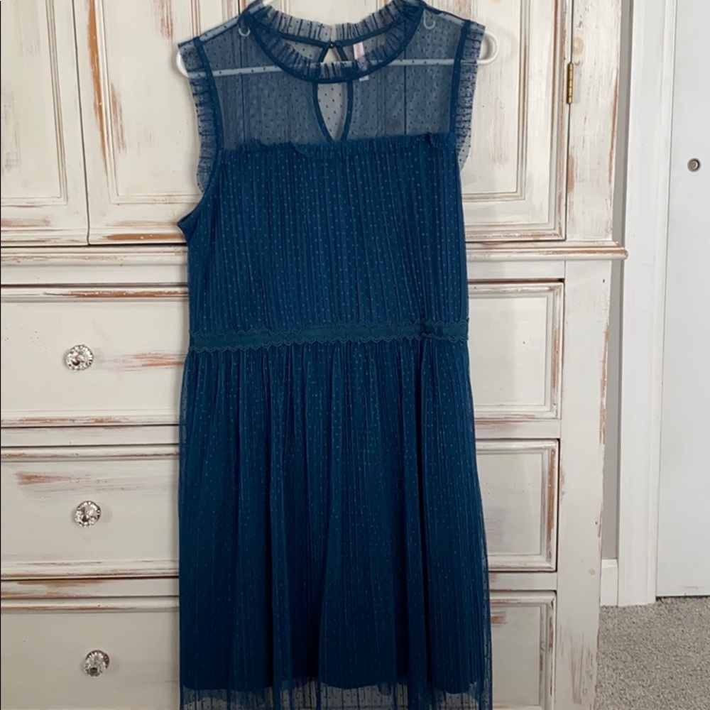 New without tags, blue dress